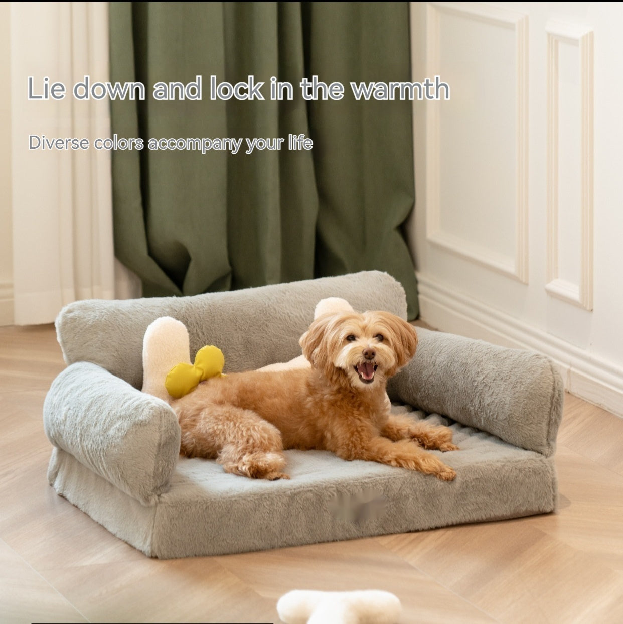 Four Seasons Universal Winter Soft Nest Warm Kennel Removable And Washable Pet Sofa