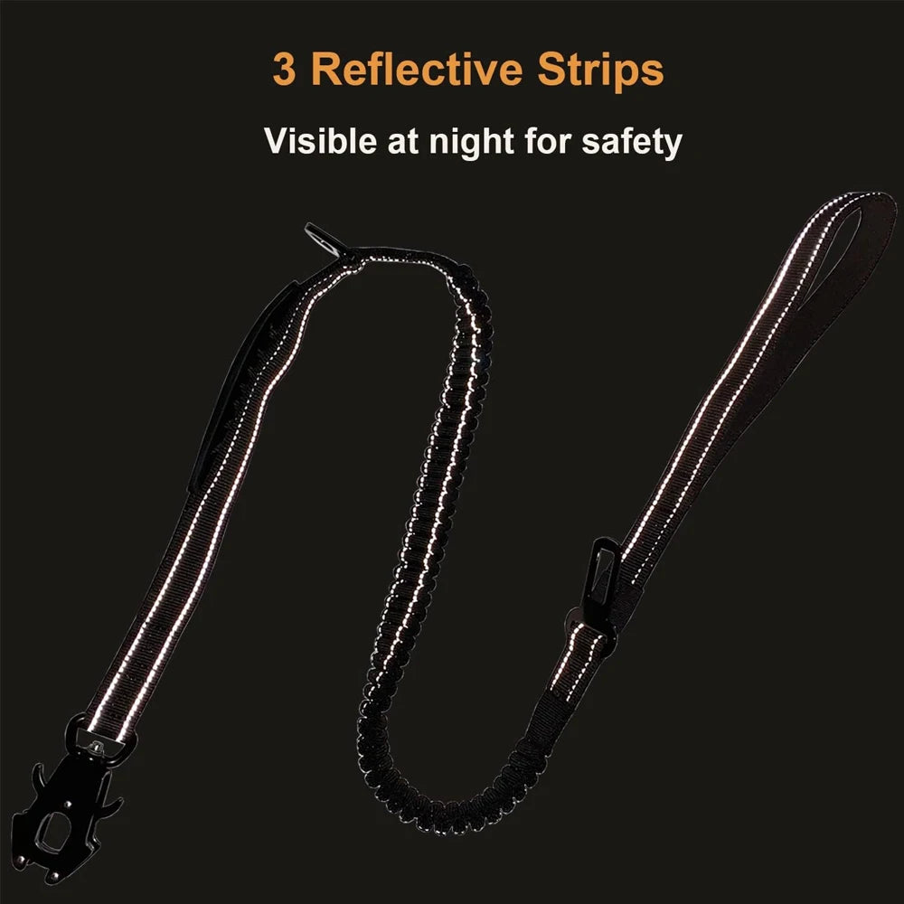 Tactical Dog Leash - Retractable and Durable