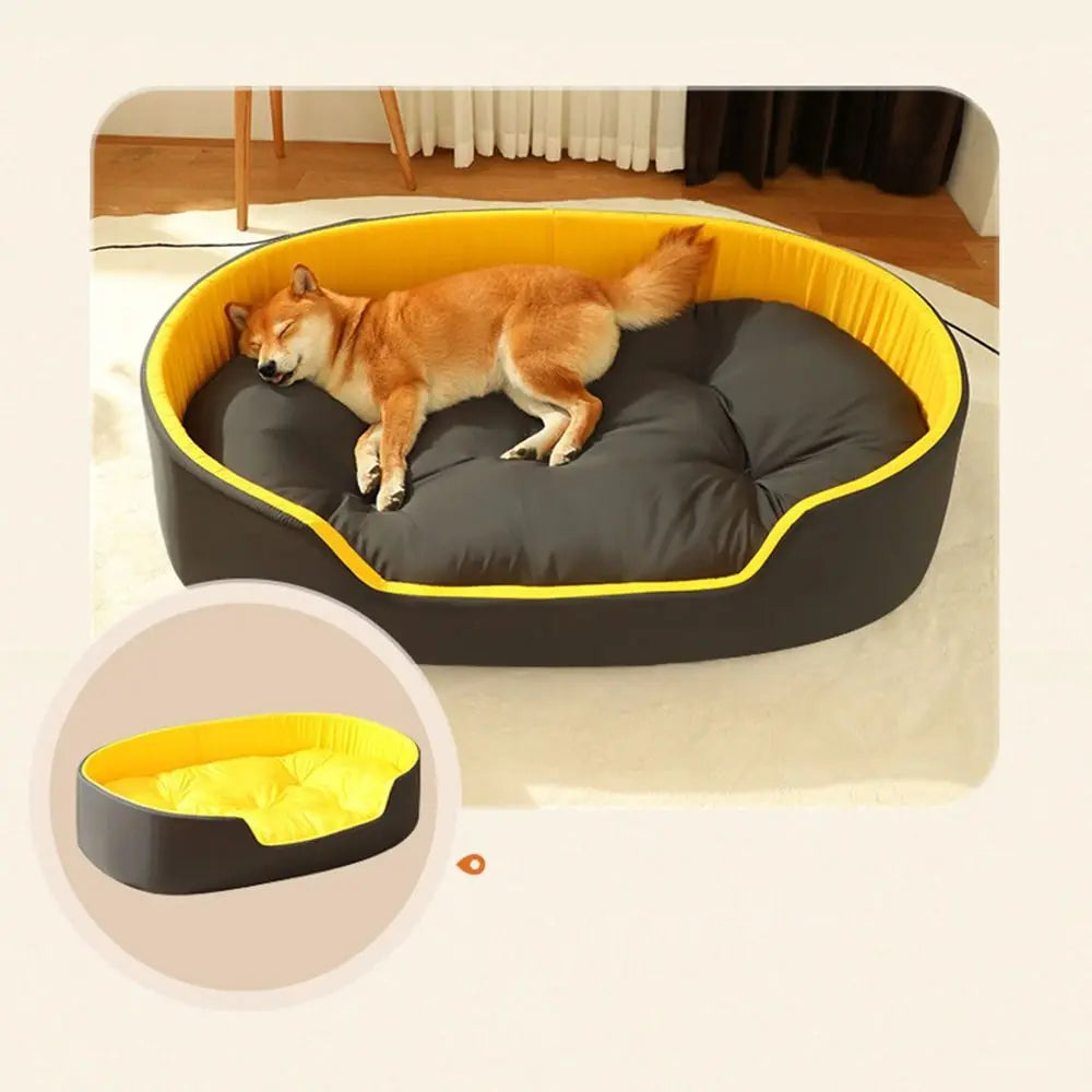 Waterproof Warm Dog & Cat Bed – Cozy Nest Cushion for Pets