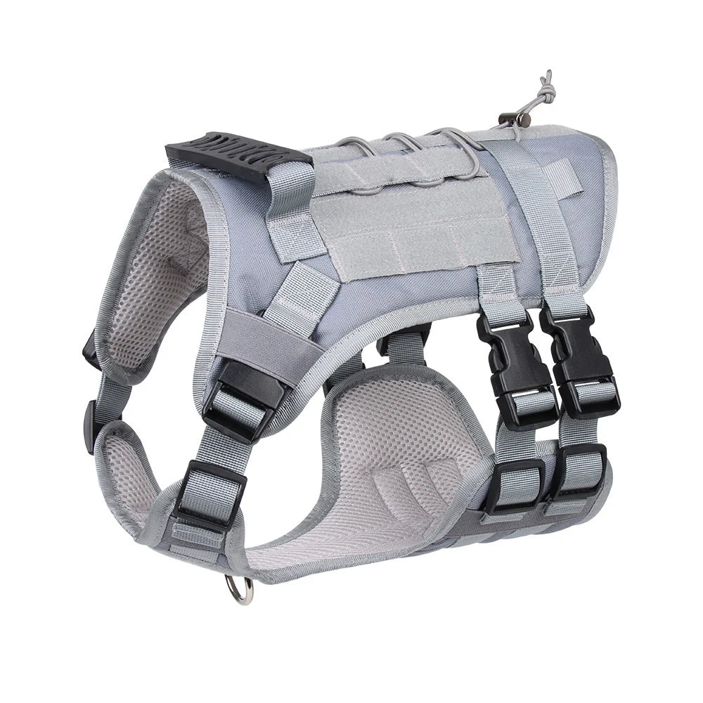 Reflective Quick-Release Nylon Dog Vest Harness