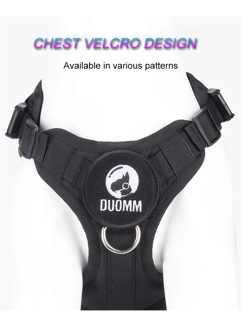 Reflective Quick-Release Nylon Dog Vest Harness