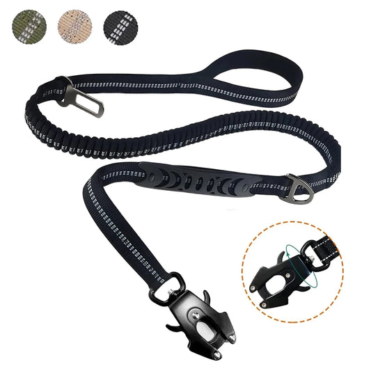 Tactical Dog Leash - Retractable and Durable