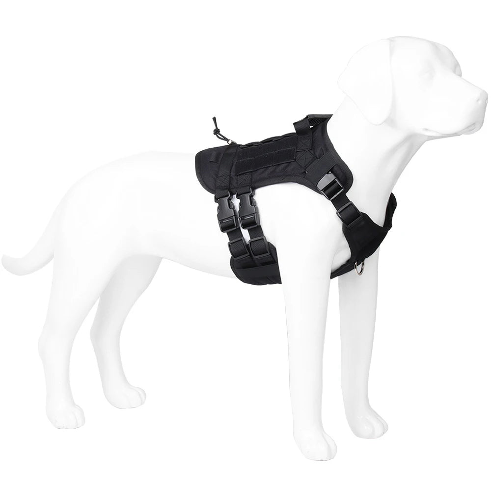 Reflective Quick-Release Nylon Dog Vest Harness