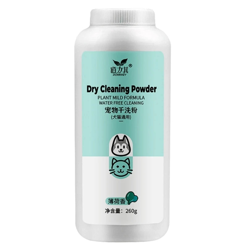 Dry Shampoo for Dogs Cats Easy Bath Pet Shampoo for Dry Skin Multi-Scents