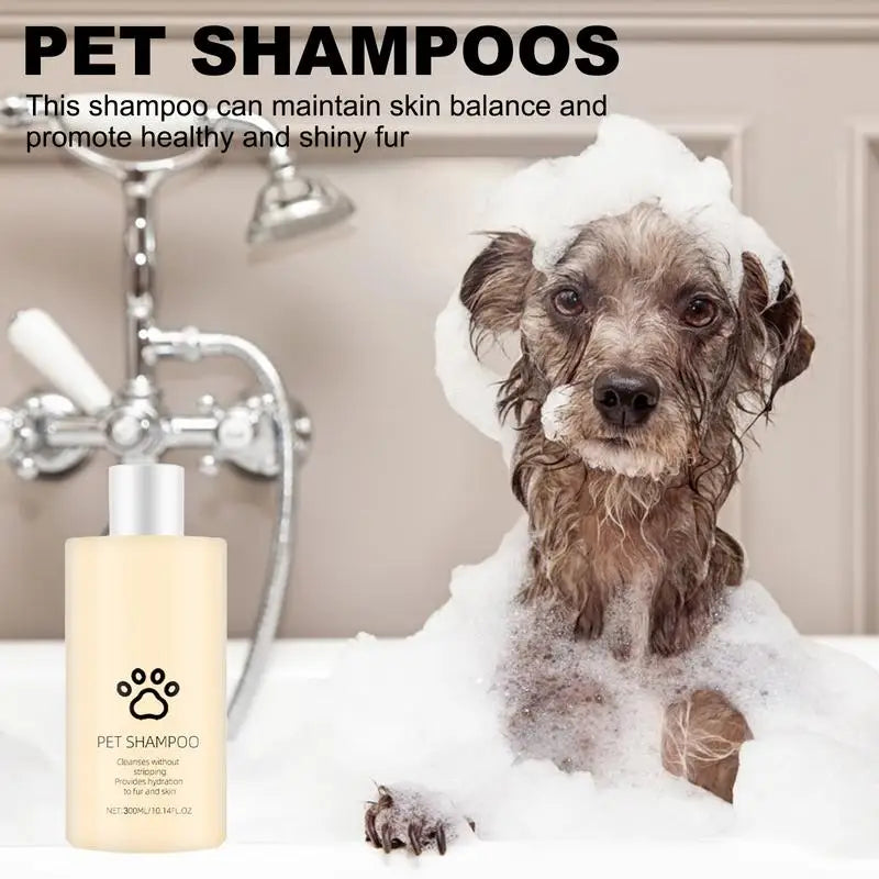 Pet Shampoo 100ml Anti-Itch Natural Body Wash Gentle Grooming Healthy Shiny Hair Easy Application