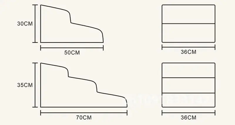 Dog Stairs 2/3 Steps – Anti-Slip Pet Ramp for Small Dogs & Cats
