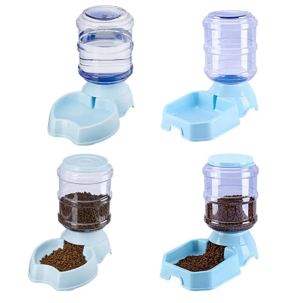 3.8L Automatic Pet Feeder – Water and Food Dispenser for Dogs & Cats