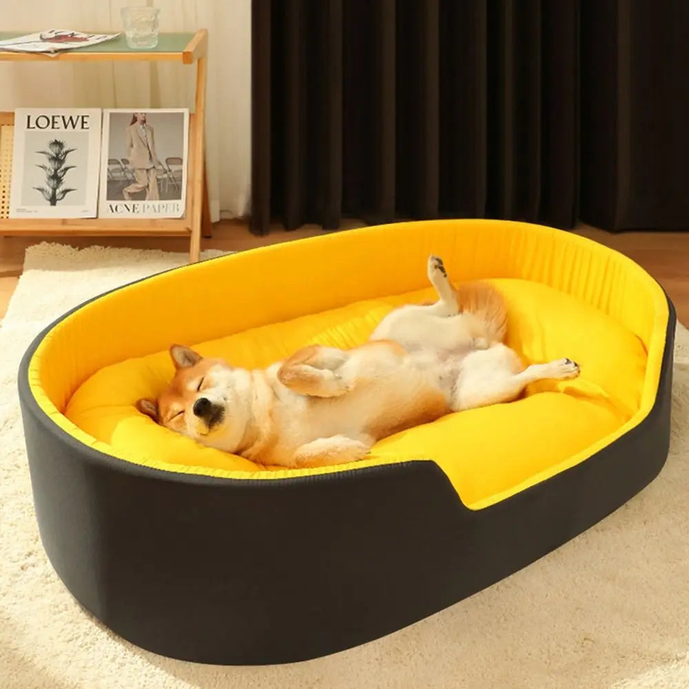 Waterproof Warm Dog & Cat Bed – Cozy Nest Cushion for Pets